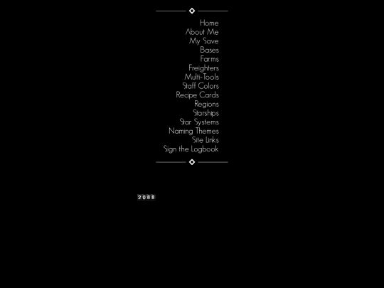menu screenshot