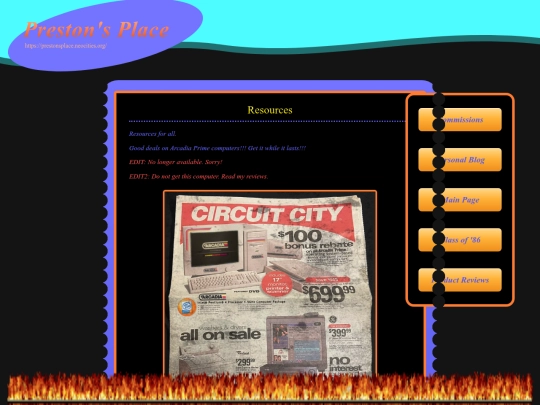 resources screenshot