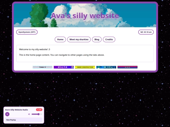 blankpage screenshot