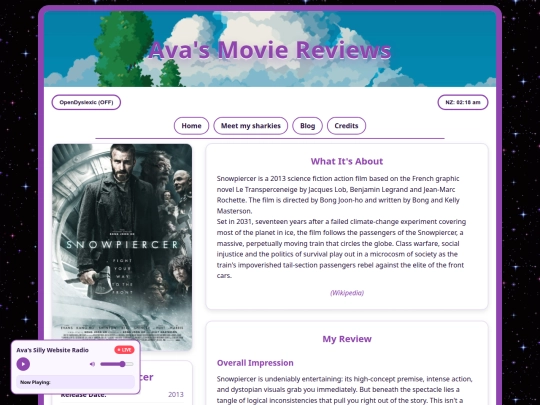 reviews/Snowpiercer screenshot