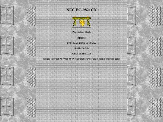 Computer Pages/necpc9821cx screenshot