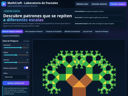 LaboratorioFractal screenshot
