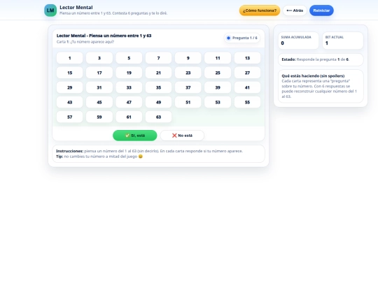 LectorMental screenshot