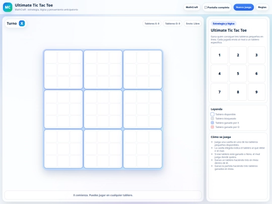 MathCraft_Ultimate_Tic_Tac_Toe_Ajustado screenshot