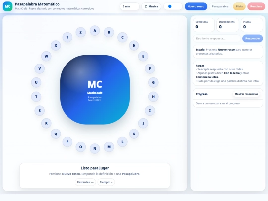 PasapalabraMate screenshot