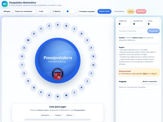 Pasapalabrabilingue screenshot