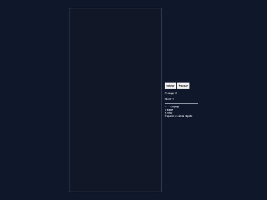 Tetris screenshot