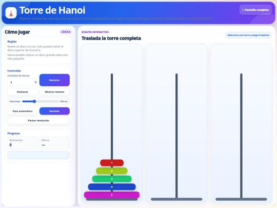 TorredeHanoi screenshot