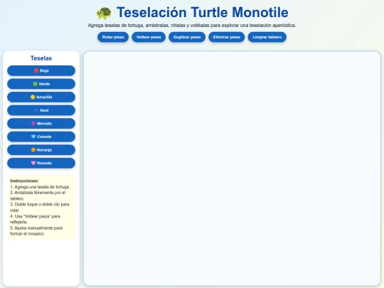 Tortuga/index_turtle_monotile screenshot