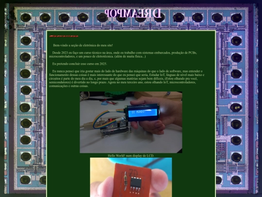 electronics screenshot