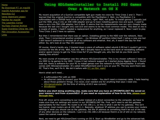 oldarchive/HDLNetworkMac/HDLNetworkMac screenshot