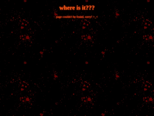 not_found screenshot