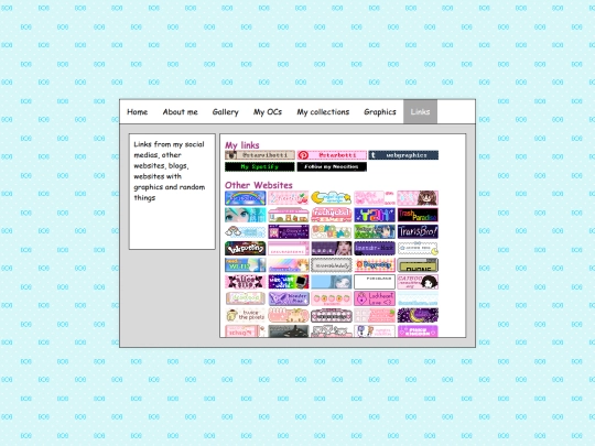 links screenshot