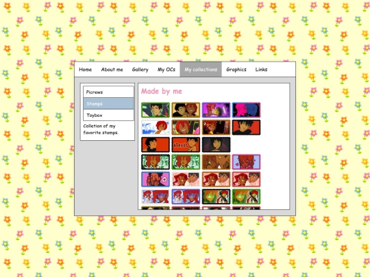stamps screenshot