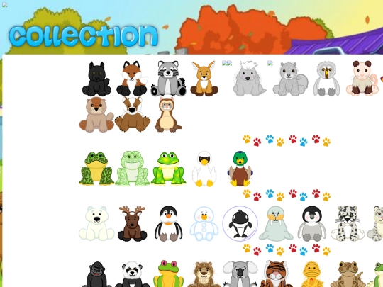 bahg/webkinz screenshot