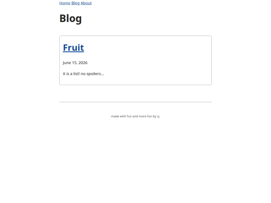 blog screenshot