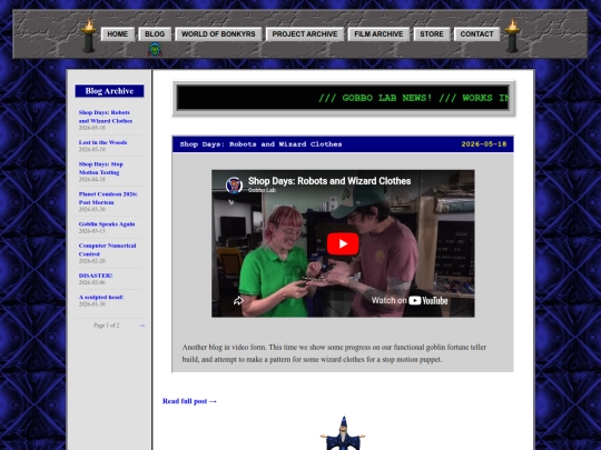 blog screenshot