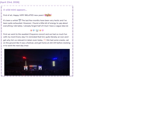 diary/apr26 screenshot
