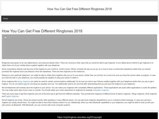 How-You-Can-Get-Free-Different-Ringtones-2018 screenshot