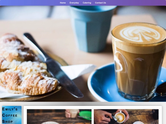 WebGarden/Demo/Template1 screenshot