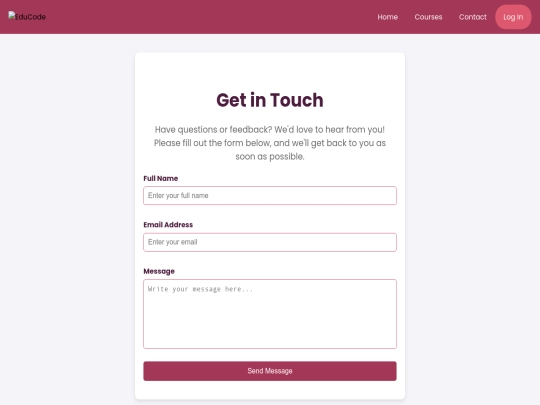 contact screenshot