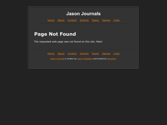 not_found screenshot