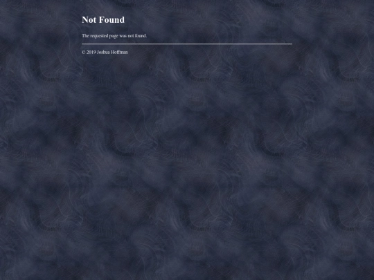 not_found screenshot