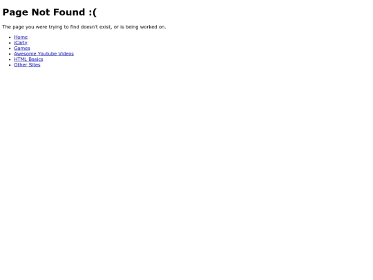 not_found screenshot