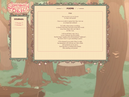writing screenshot