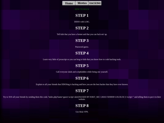 hacking screenshot