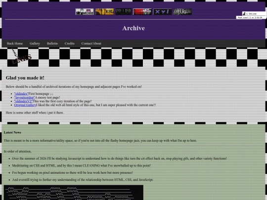 archive screenshot