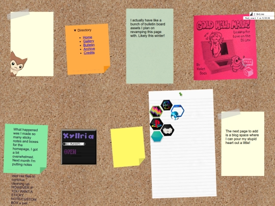 bulletinboard screenshot