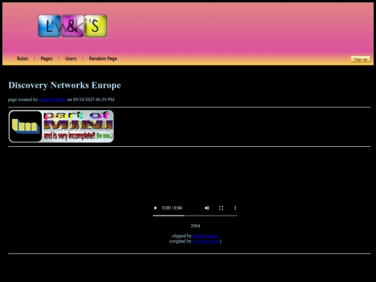 pages/discoverynetworkseurope screenshot