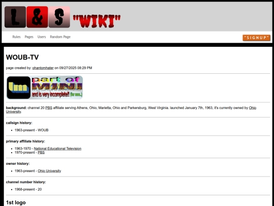 pages/woubtv screenshot