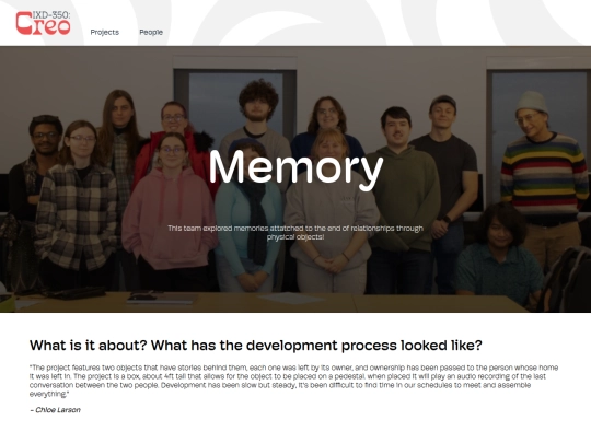 Projects/memory screenshot