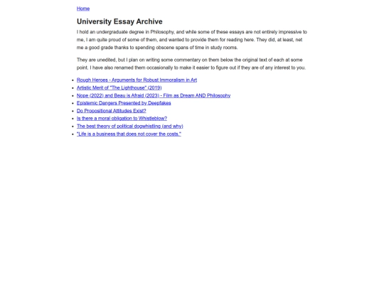 writing/uniessays screenshot