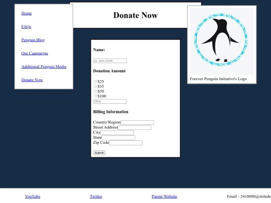 donate screenshot