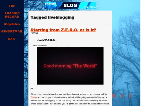 blog/tags/liveblogging screenshot