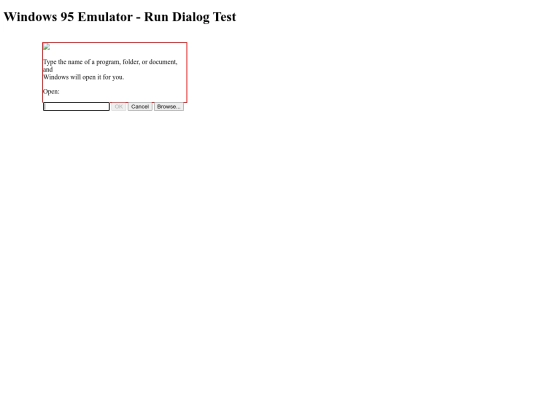 tests/run screenshot
