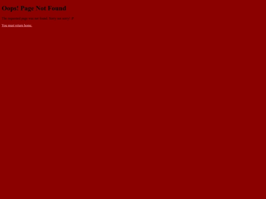 not_found screenshot