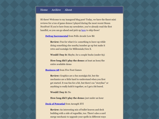 posts/2026-06-24-Steam-NextFest-Mini-Reviews screenshot