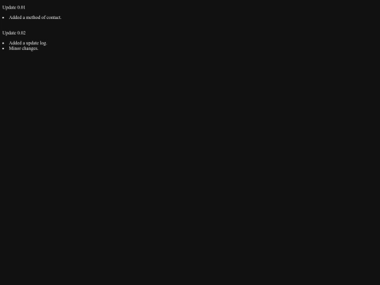 updatelog screenshot