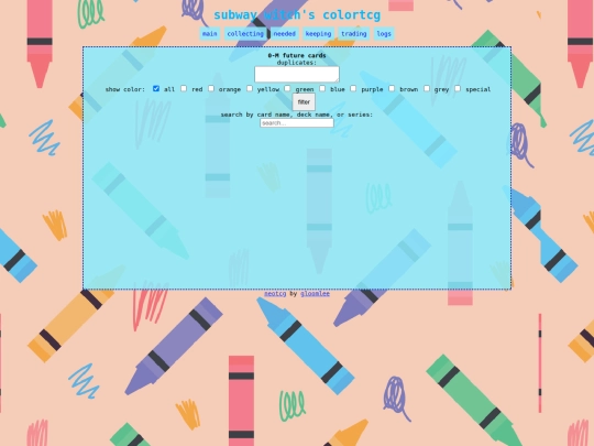neotcg/futurecards0-M screenshot