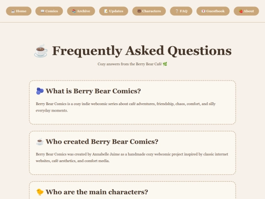 faq screenshot