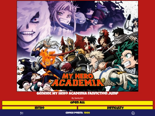 Generic-My-Hero-Academia-Fanfiction-Jump screenshot
