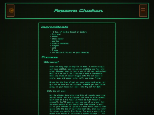 pages/recipies/pages/recipies/popcornchicken screenshot