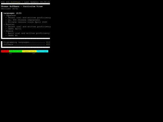 431 screenshot