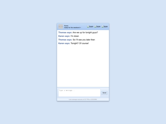 msnchat screenshot