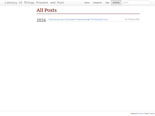archives screenshot