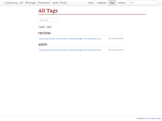 tags screenshot